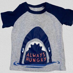 Carters Baby Boy Shark Toddler T-Shirt Size 2T